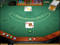 vegas single deck blackjack gold series microgaming